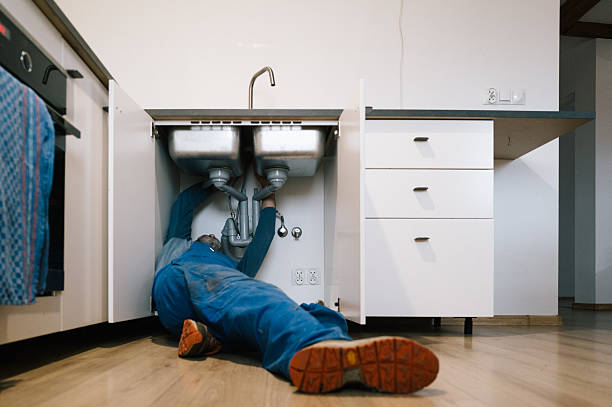 Professional Plumbing technician working in Marydel, MD
